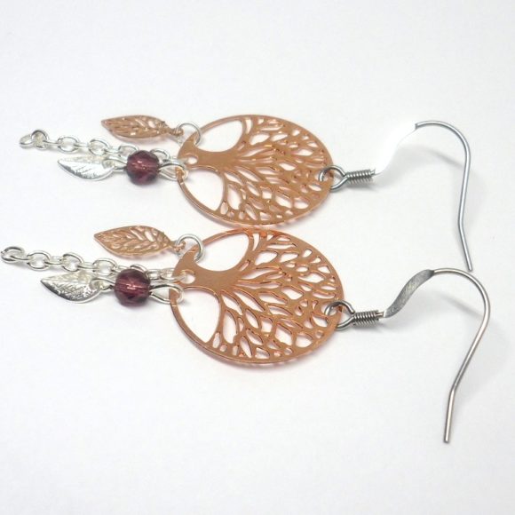 Boucles d'oreilles Les Couronnes de Victoire - La Boutique de Pauline - La Boutique de Pauline