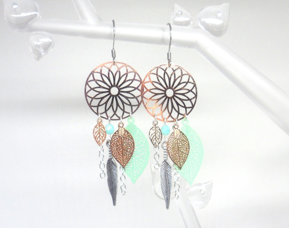boucles d'oreille attrape reve boucles d'oreille attrape reve