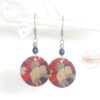 Boucles d'oreilles ginkgo boucles pailletées par Odacassie