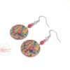 Boucles d'oreilles motifs abstraits collection pailletée 2020 Odacassie