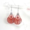 Boucles d'oreilles plumes de paon au choix par Odacassie